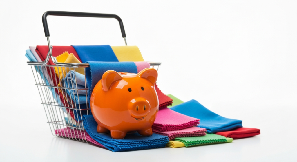 Kaip sutaupyti perkant audinius