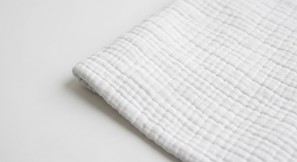 Minkšti audiniai kūdikių drabužiams